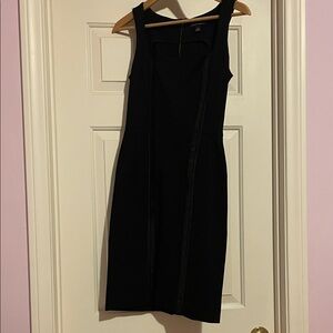 Banana Republic Black Midi Dress